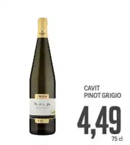 Supermercati Piccolo Cavit pinot grigio offerta