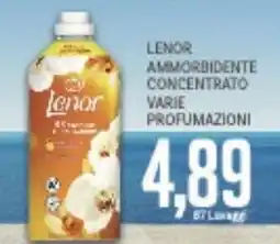 Supermercati Piccolo Lenor ammorbidente concentrato varie profumazioni offerta