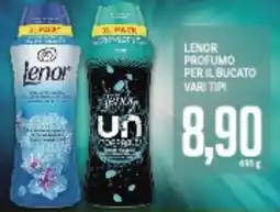 Supermercati Piccolo Lenor profumo per il bucato vari tipi offerta
