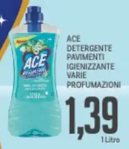 Supermercati Piccolo Ace detergente pavimenti igienizzante varie profumazioni offerta