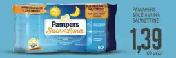 Supermercati Piccolo Pampers sole & luna salviettine offerta