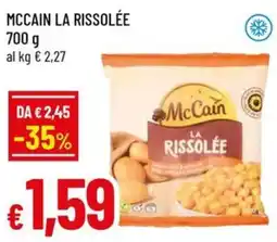 Famila Mccain la rissolée offerta