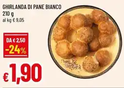Famila Ghirlanda di pane bianco offerta