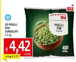 Famila SÙ PISELLI FINI SURGELATI offerta