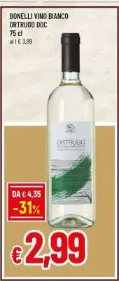 Famila BONELLI VINO BIANCO ORTRUGO DOC offerta