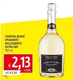 Famila CHATEAU BLANC SPUMANTE MILLESIMATO EXTRA DRY offerta