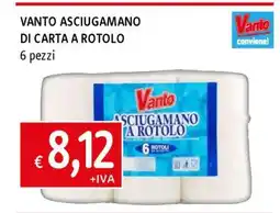 Famila VANTO ASCIUGAMANO DI CARTA A ROTOLO offerta