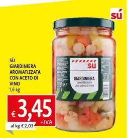 Famila SÙ GIARDINIERA AROMATIZZATA CON ACETO DI VINO offerta