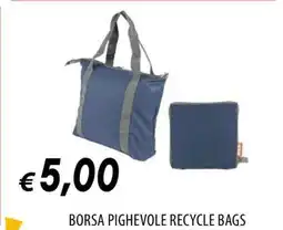 Famila BORSA PIGHEVOLE RECYCLE BAGS offerta