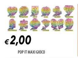 Famila POP IT MAXI GIOCO offerta