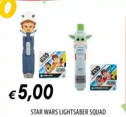 Famila STAR WARS LIGHTSABER SQUAD offerta