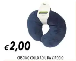 Famila CUSCINO COLLO AD U DA VIAGGIO offerta