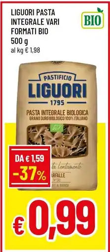 Famila Liguori Pasta Integrale Vari Formati Bio offerta