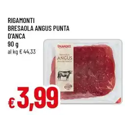 Famila RIGAMONTI Bresaola Angus punta d'anca offerta