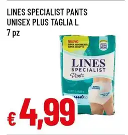 Famila LINES SPECIALIST PANTS UNISEX PLUS TAGLIA L offerta