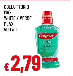 Famila COLLUTTORIO MAX WHITE / VERDE PLAX offerta