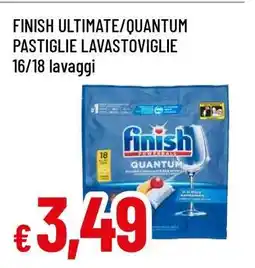 Famila FINISH ULTIMATE/QUANTUM PASTIGLIE LAVASTOVIGLIE offerta
