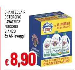 Famila CHANTECLAIR DETERSIVO LAVATRICE MUSCHIO BIANCO offerta