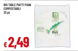 Famila Bio Table Piatti Piani Compostabili offerta