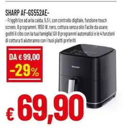 Famila SHARP AF-GS552AE offerta