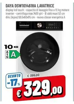Famila DAYA DSW1014618A LAVATRICE offerta