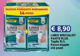 Acqua & Sapone LINES SPECIALIST PANTS PLUS offerta