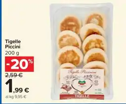 Carrefour Tigelle Piccini offerta