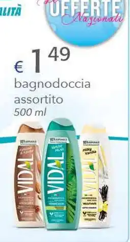 Acqua & Sapone VIDAL bagnodoccia assortito offerta