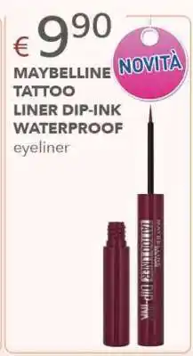Acqua & Sapone MAYBELLINE TATTOO LINER DIP-INK WATERPROOF offerta