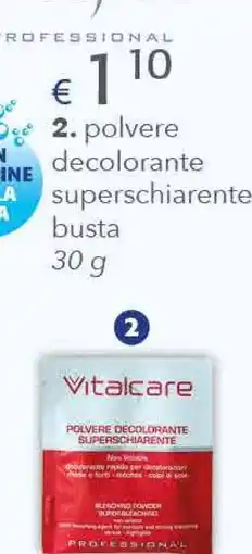 Acqua & Sapone VITALCARE Polvere Decolorante Superschiarente offerta