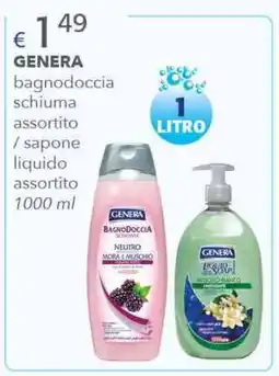 Acqua & Sapone GENERA bagnodoccia schiuma assortito / sapone liquido assortito 1000 ml offerta