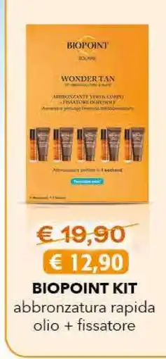 Acqua & Sapone BIOPOINT KIT offerta
