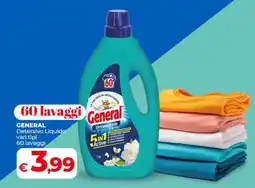 Coop GENERAL Detersivo Liquido offerta