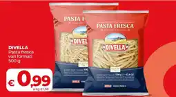 Coop DIVELLA Pasta fresca vari formati offerta