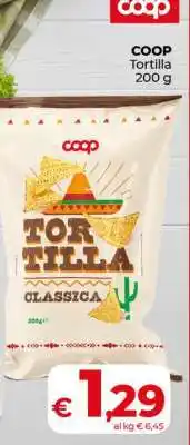 Coop COOP Tortilla offerta