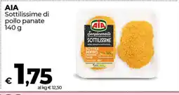 Coop AIA SOTTILISSIME DI POLLO PANATE offerta