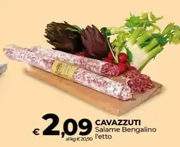 Coop CAVAZZUTI Salame Bengalino offerta