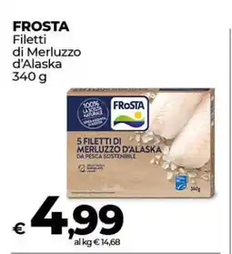 Coop Frosta Filetti di Merluzzo d'Alaska offerta