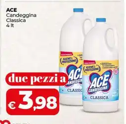 Coop ACE Candeggina Classica 4 Lt offerta