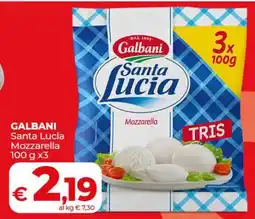Coop Galbani Santa Lucia Mozzarella offerta