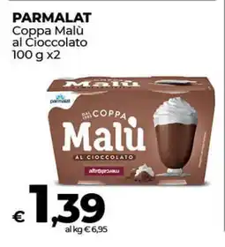 Coop Parmalat Coppa Malù al Cioccolato offerta