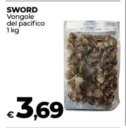 Coop SWORD Vongole del Pacifico offerta