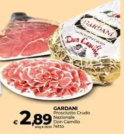 Coop GARDANI Prosciutto Crudo Nazionale Don Camillo offerta