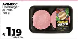 Coop AVIMECC Hamburger di Pollo offerta