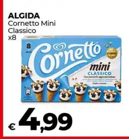 Coop ALGIDA Cornetto Mini Classico x8 offerta
