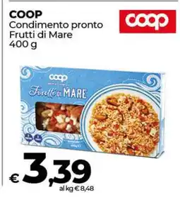 Coop COOP Condimento pronto Frutti di Mare offerta
