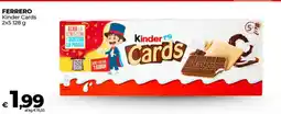 Coop FERRERO Kinder Cards offerta