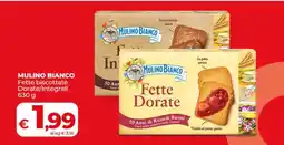 Coop MULINO BIANCO Fette biscottate Dorate/Integrali offerta