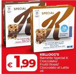 Coop Kellogg's Barrette Special K offerta