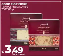 Coop COOP FIOR FIORE Pane Carasau/Guttiau offerta